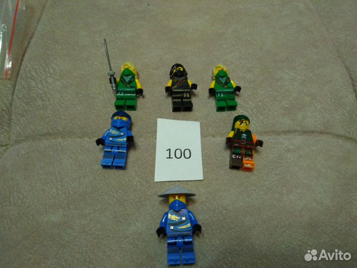Lego ninjago минифигурки