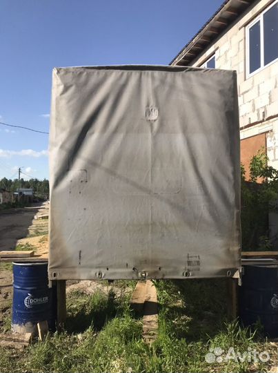 Кузов бортовой тентованный