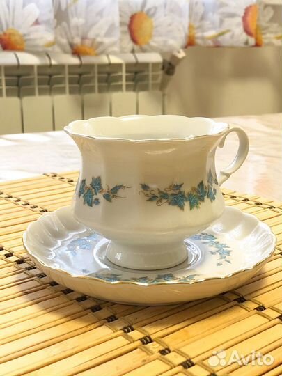 Новый фарфоровый чайный сервиз Коростень