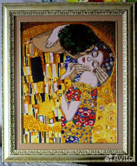 Картина вышитая крестом