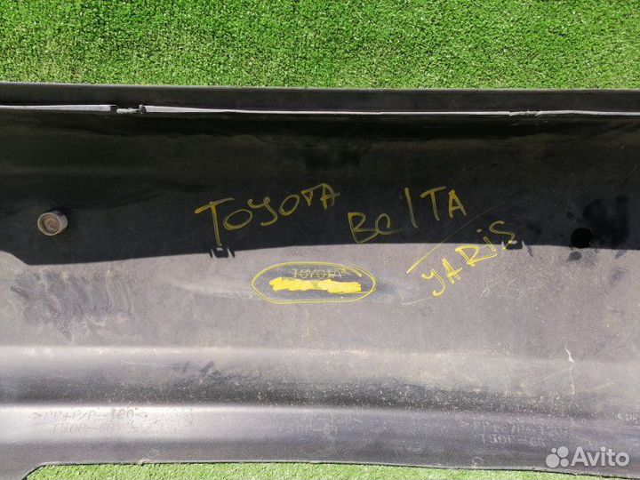 Бампер задний Toyota Belta NCP96 2005-2012