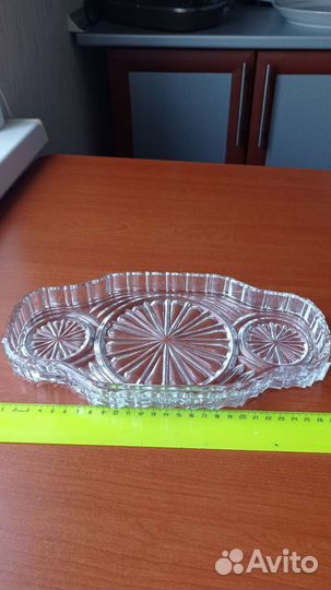 Хрустальные вазы, салатники, конфетница и другое