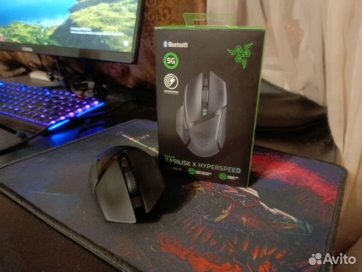 Игровая мышь Razer basilisk x hiperspeed
