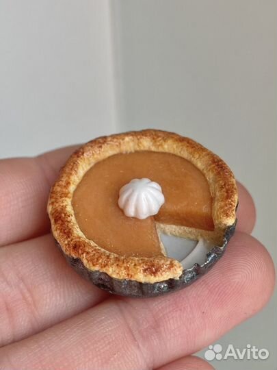 Миниатюрная еда из полимерной глины ручной работы