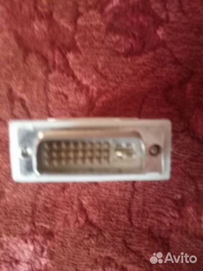 Переходник dvi vga