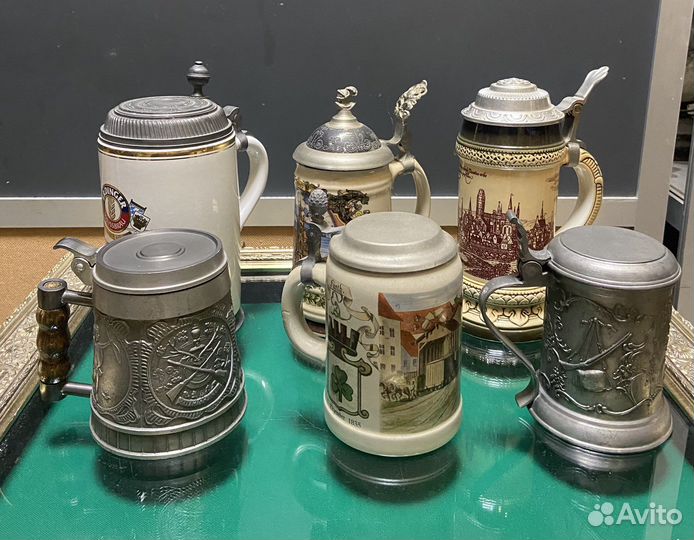 Пивные кружки из Германии разных размеров
