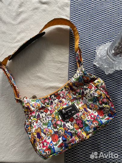 Ju ju be сумка hobo be бабочки toki doki