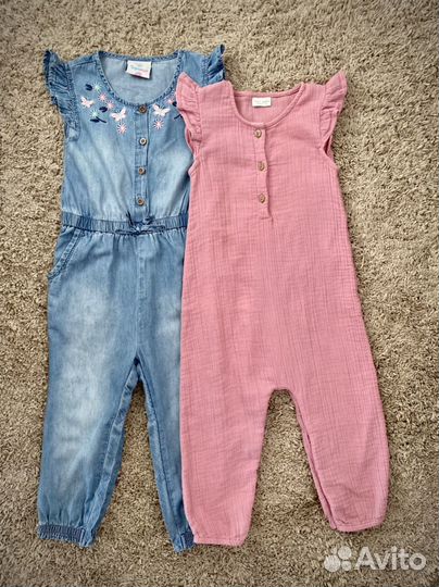 Летние комбинезоны на рост 92