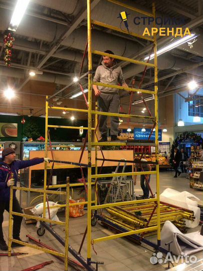 Аренда строительных лесов без залога