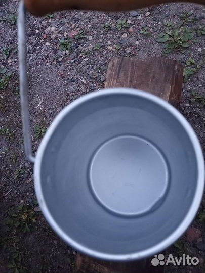 Новый ретро бидон СССР алюминий