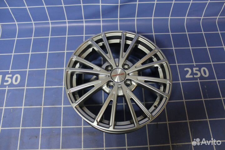 Диск K&K 6x16х4x100 ET37 D60,1 (KC879)