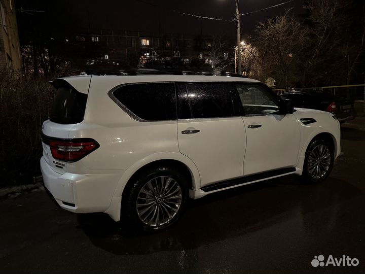 Рестайлинг nissan patrol y62 2020 platinum
