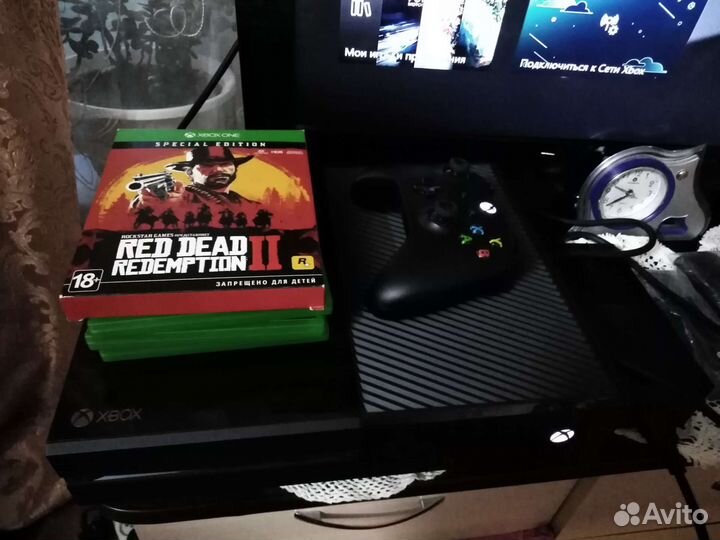 Xbox One fat 500gb с джостиком