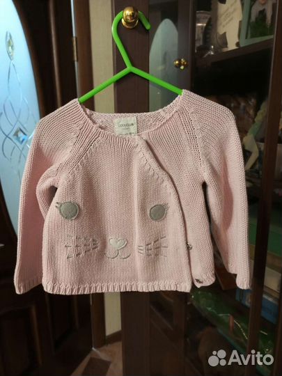 Кофта для девочки 74 80