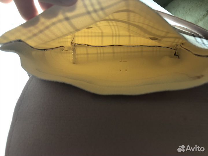 Рюкзак в клетку розовый