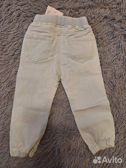 Джинсы на девочку 92