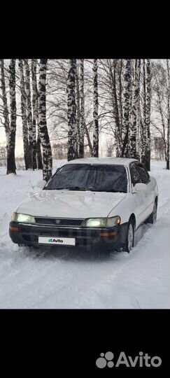 Toyota Corolla 1.6 МТ, 1993, 444 444 км