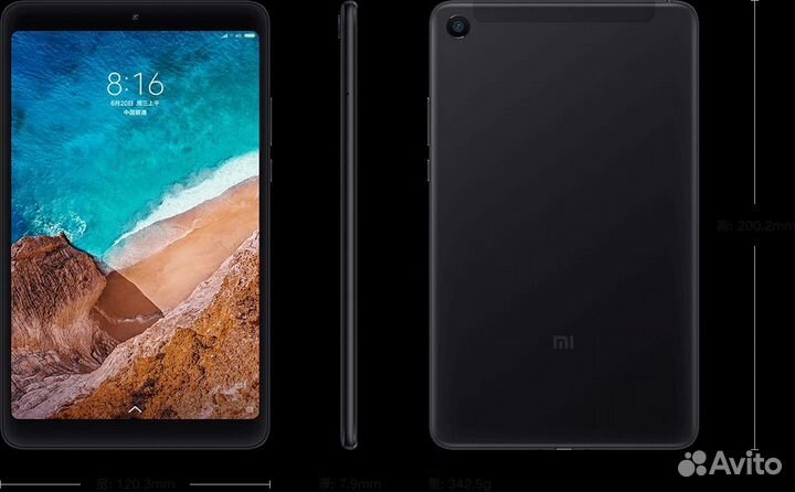 Xiaomi mi pad 4 plus lte