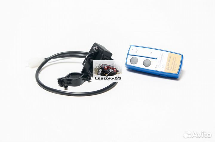 Лебедка Electric Winch 4000lbs (кевларовый трос)