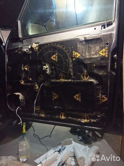 Шумоизоляция дверей в 5 слоев