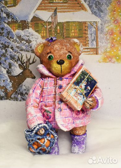 Ватные игрушки Мишки