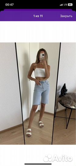 Женские джинсовые шорты