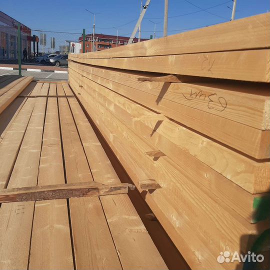 Пиломатериалы брус 100*150*6000 сосна