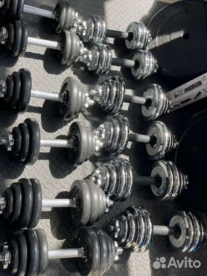 Набор гантелей разборный