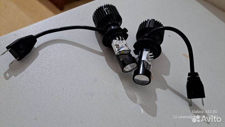 Лампы линзованные н4