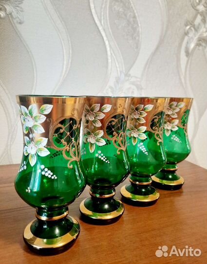 Фужеры Чехия Богемия