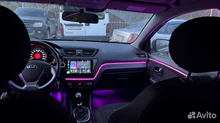 Подсветка салона автомобиля