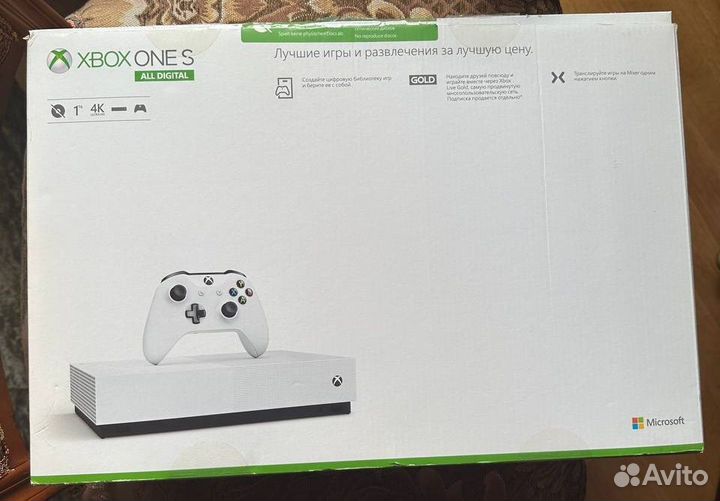 Xbox one s 1tb с играми