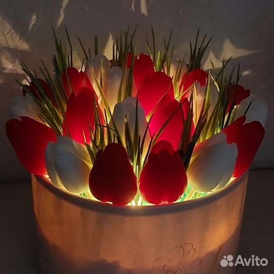 Букет цветов из мыла