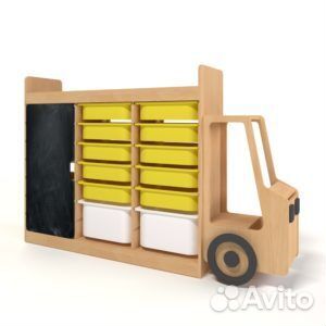 Стеллаж машинка (большая) дверь грифель