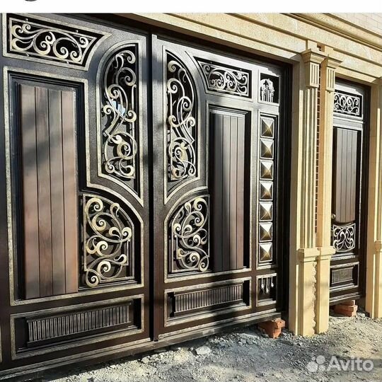 Кованные ворота