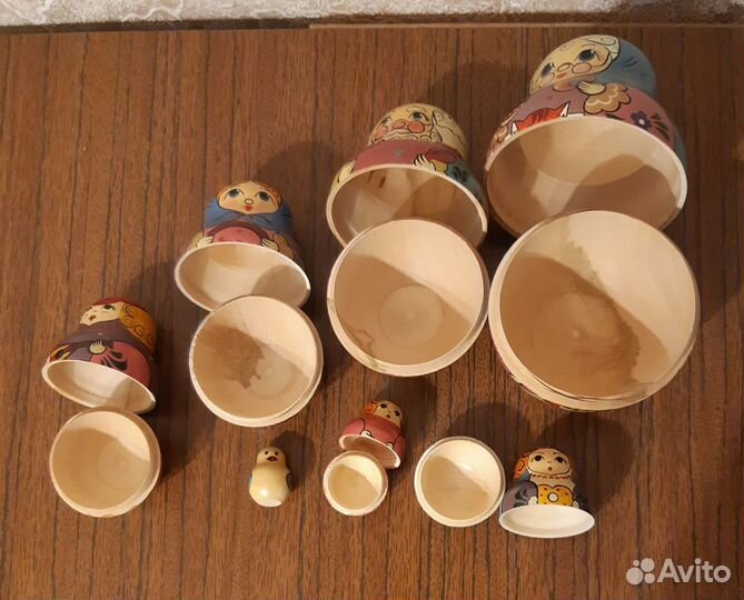 Матрёшка 7 персонажей