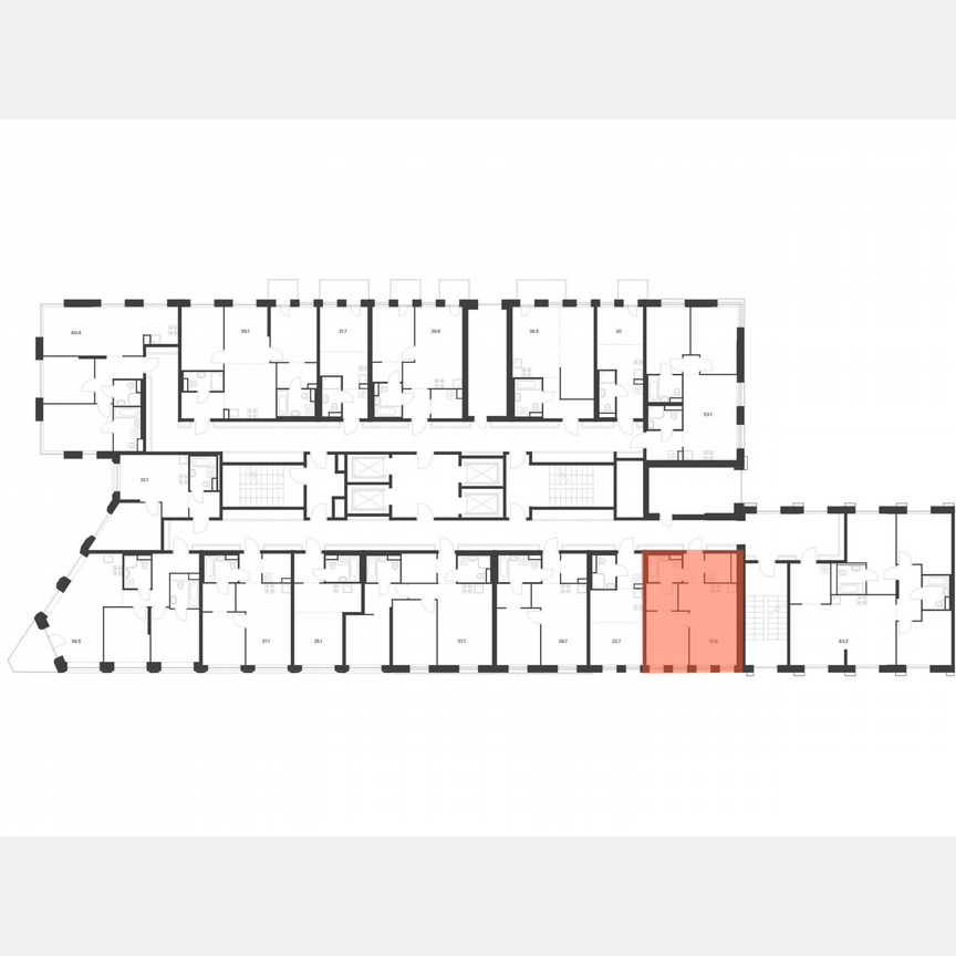 1-к. квартира, 37,9 м², 6/39 эт.