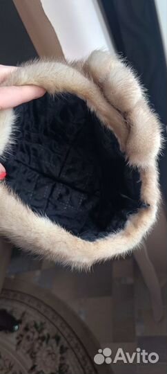 Шапка норковая женская