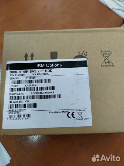 Жесткий диск IBM 900GB 81Y9650/81Y9651/81Y3805