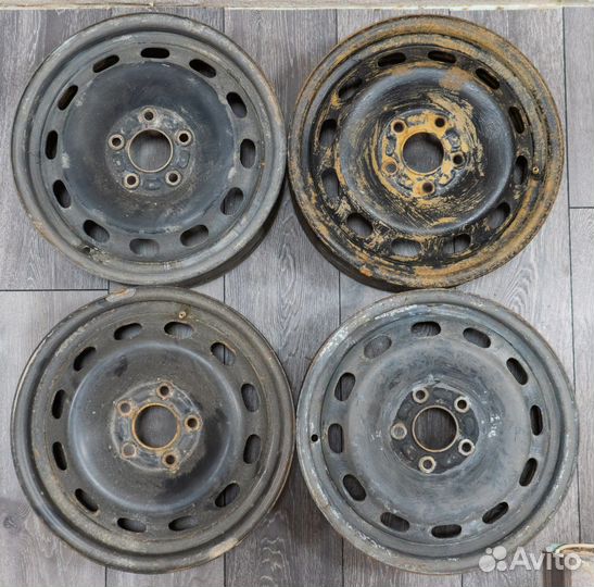 Диск штампованный R15 Ford Focus 2 (комплект)