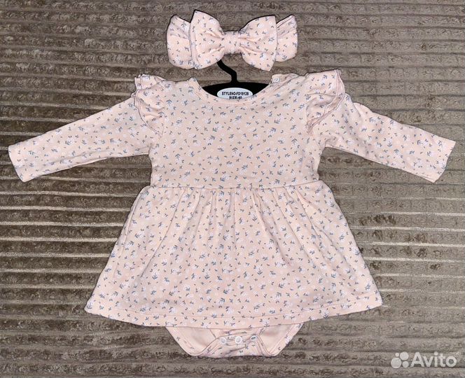 Боди-платье