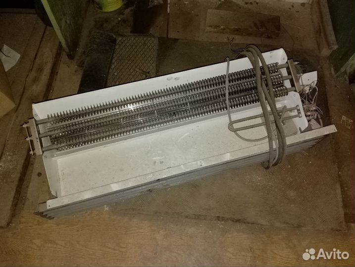 Тепловая завеса электрическая, тепловентилятор