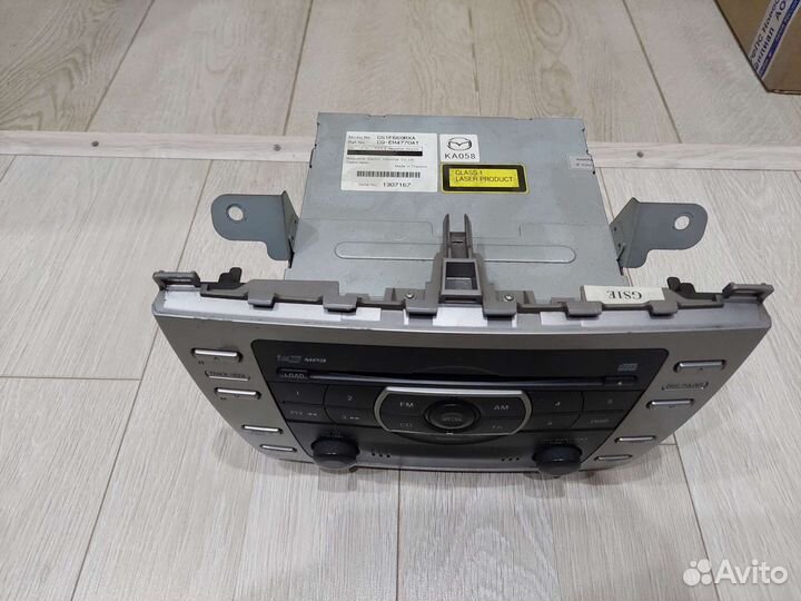 Штатное головное устройство mazda 6 II