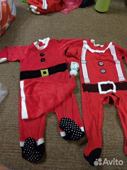 Новогодний Костюм Санта Клаус для малыша