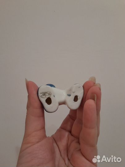 Статуэтка Собачка гжель