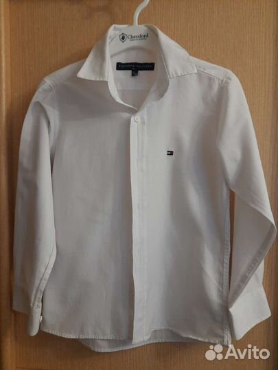 Рубашка длч мальчика на рост 122-128