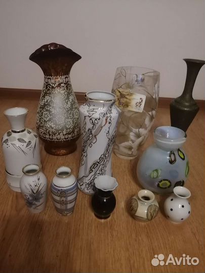 Красивые вазы фирмы Виком и Феникс