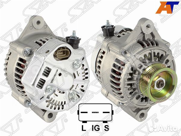 Генератор toyota tacoma