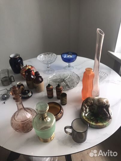 Графины, вазочки пепельницыссср