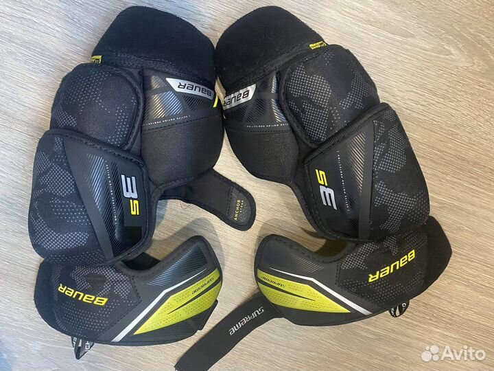 Налокотники хоккейные bauer sr 3s